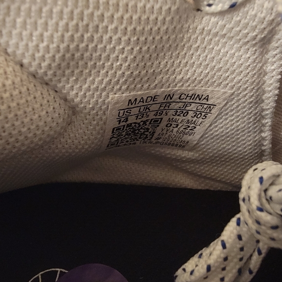 Adidas Freak 22 Big Mood Emoji DSG SM Football Cleats Blue White Men’s Size 14 - Picture 14 of 14